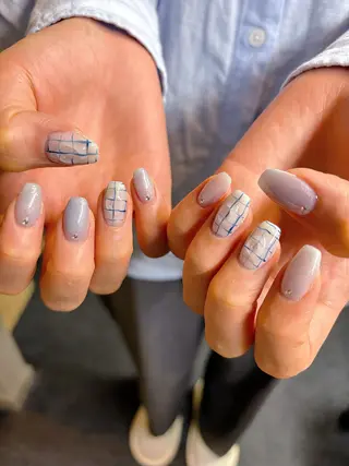 ネイル 🎀NAIL🎀 AI🪄︎︎◝✩のネイルデザイン