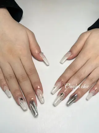 ネイル ongles chic24時間営業のネイルデザイン