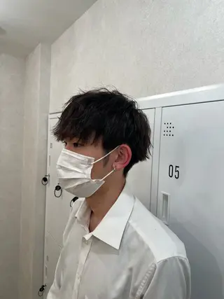 ショート メンズ 植原 遥夏のヘアスタイル