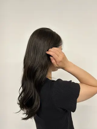ロング カラーモデル募集/ 鍛治美月稀のヘアスタイル