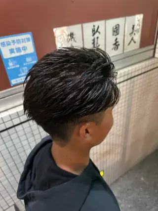 ショート ヘアアレンジ メンズ メンズヘア静岡 ✂︎Ryuheiのヘアスタイル