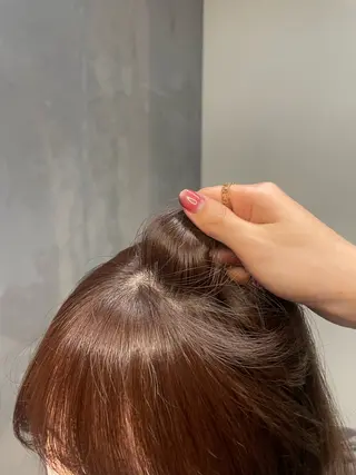 セミロング 顔周りカット 🎀サヤカ🎀のヘアスタイル