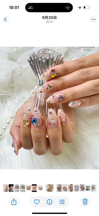 ネイル クイーンズネイル銀座所属・Queeens nailのネイルデザイン