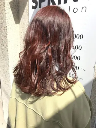 ロング カラー riho/ブリーチ/ デザインカラー/辻堂のヘアスタイル