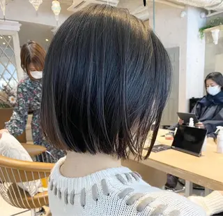 ショート Lond  robin所属・美髪改善特化型美容師 艶カラー/小顔カットのヘアスタイル
