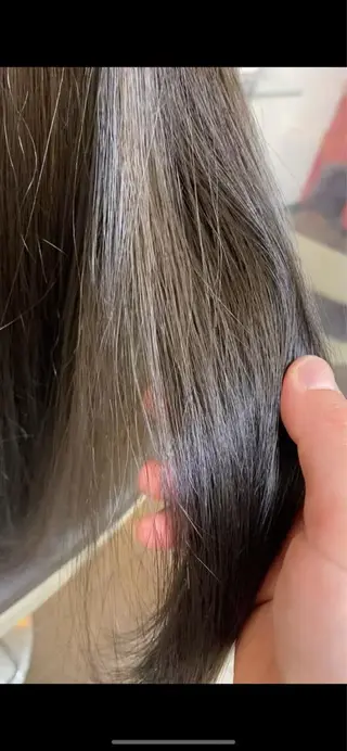 セミロング カラー 🎀ブリーチなし 透明感🎀yuhiのヘアスタイル