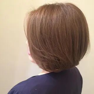 ショート カラー ヤマナカ エリカのヘアスタイル