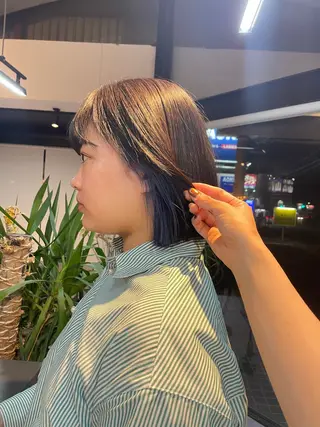 ショート カラー alu所属・マキノ キョウカのヘアスタイル