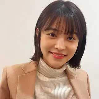 ショート カラー 🌱小顔ヘア/ボブ ミディアム/双葉🌱のヘアスタイル