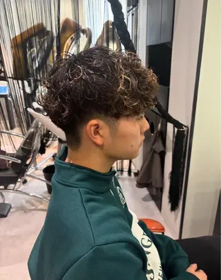 パーマ メンズ earth元住吉店所属・メンズ特化 HARUTOのヘアスタイル