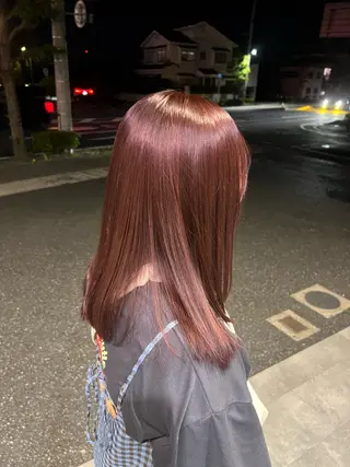 ミディアム RIENS Xrea nanami ʚଓのヘアスタイル