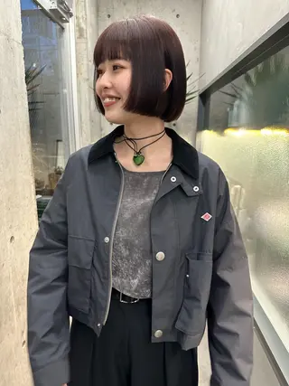 ショート ボブ/似合わせカット /ニュアンスカラーのヘアスタイル