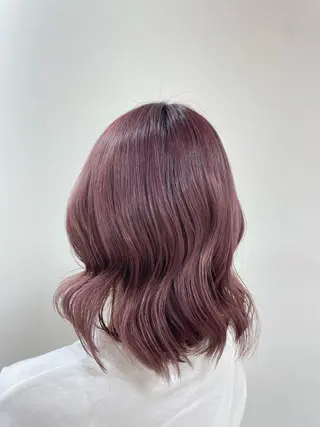 ミディアム カラー 暖色レイヤー 🥀REIRIのヘアスタイル