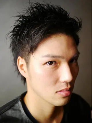 ショート メンズ glunge所属・🎩glunge🎩 AYA💄のヘアスタイル