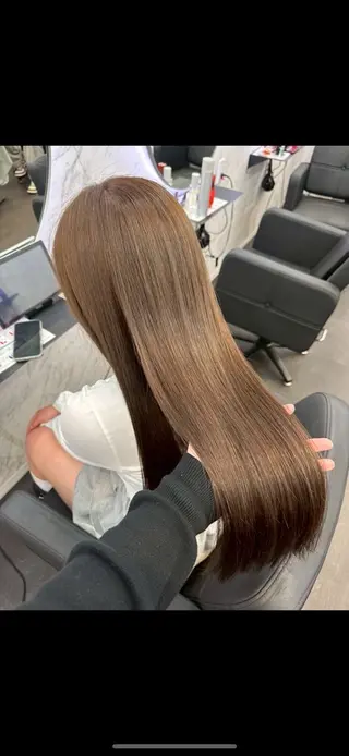 カラー hair salon dot.mooda所属・레온⋆✦ Leon 透明感✨️Colorのヘアスタイル