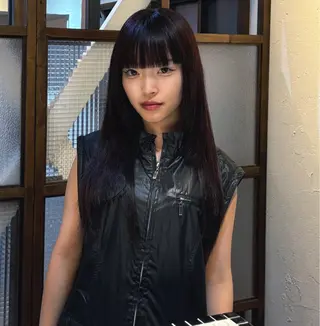 ロング Miyazaki Minoriのヘアスタイル