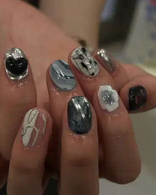 ネイル 個性派ネイル シノのネイルデザイン