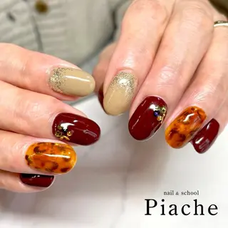 ミディアム 大内 祐里佳のネイルデザイン