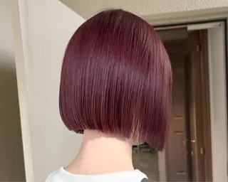 ショート カラー mei｜顔まわり ×透明感カラーのヘアスタイル