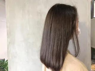 ロング カラー ブリーチ/美髪矯正 垢抜けヘア/そらのヘアスタイル