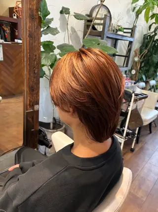 カラー メンズ 梅原 姫🍬🐰のヘアスタイル