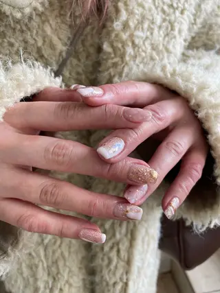 ネイル 【淡色color/ nail】maikoのネイルデザイン