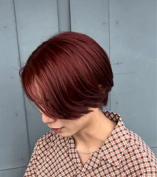 ショート カラー 《ヘアカラー特化》 すわ ゆいこのヘアスタイル