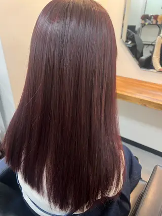 ロング カラー Calm所属・かわなみ あんのヘアスタイル