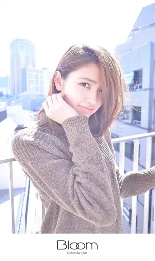 セミロング Bloom beauty bar所属・小西 弘之［セミナー講師］のヘアスタイル