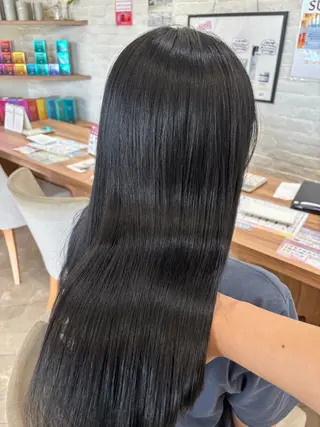 ロング アンスールミミ南草津店所属・真野 じゅんなのヘアスタイル