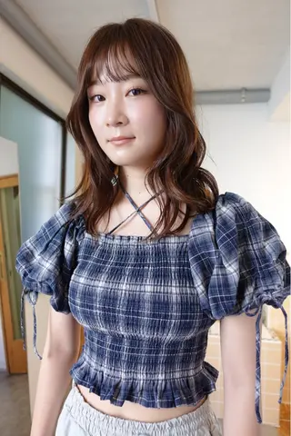 カラー honoka/ nelke🪷のヘアスタイル