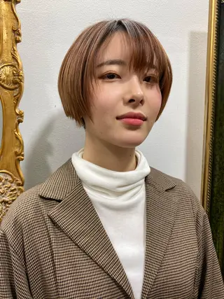 ショート grow所属・🧡YUKA🧡 渋谷/ﾌﾟﾙｴｸｽﾃのヘアスタイル