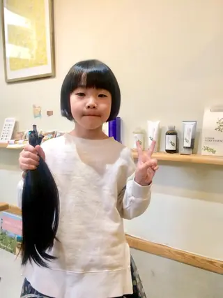 ショート ヘアアレンジ キッズ ruearle所属・たつや ・のヘアスタイル