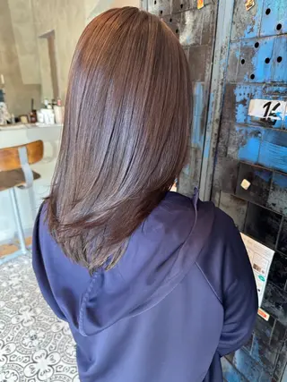 セミロング 渡邊 里彩のヘアスタイル