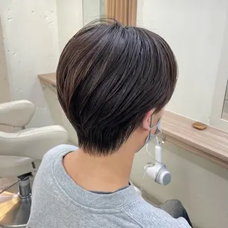 ショート メンズ Riru🤍レイヤー 垢抜けカラー🤍のヘアスタイル