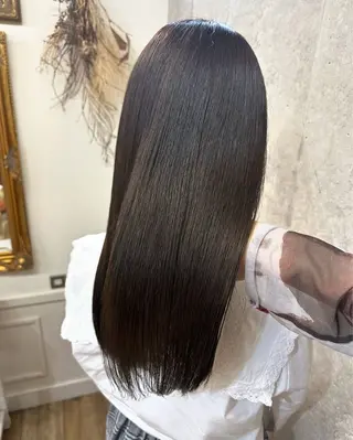 ロング 柴田 すず花のヘアスタイル