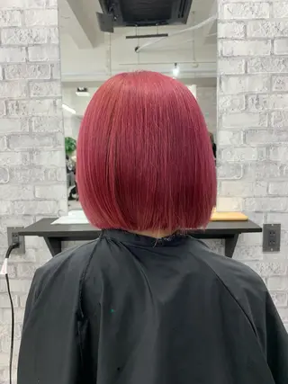 ショート カラー パーマ ヘアアレンジ メンズ キッズ ネイル マツエク・マツパ アイブロウ 🐺ウルフ×ハイトー ン🖤Yukinoのヘアスタイル