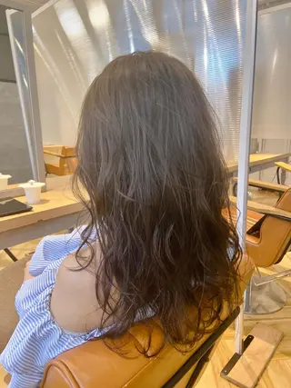 ロング カラー ✨髪質改善/透明感✨ 西野　陽のヘアスタイル