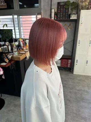 ショート C’LD hair  produce /シールドヘア所属・モテ髪/ボブ/ショー ト/アダチフウトのヘアスタイル