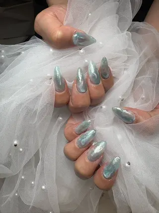 ロング IRY nail 黒須莉奈のネイルデザイン