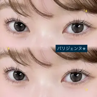 マツエク・マツパ PLATINUM DOLL アイリ💚のマツエク・マツパデザイン