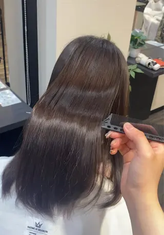ミディアム やました かりんのヘアスタイル