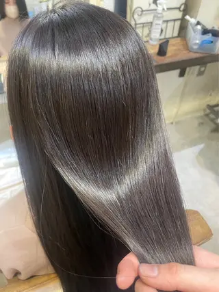 ミディアム カラー 🫧暖色愛され透明感 🍒カラー千優のヘアスタイル