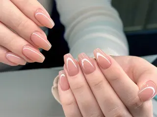 ネイル ココナッツネイル つきえ❄️🫧のネイルデザイン