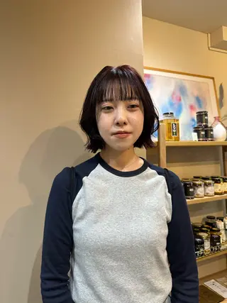 ショート Ran /レイヤー /ベージュ/髪質改善のヘアスタイル