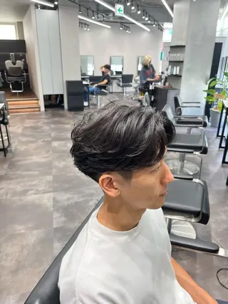 ミディアム メンズ メンズ特化🔥　齋藤 航のヘアスタイル
