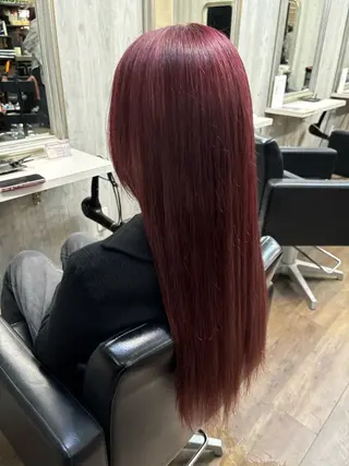 カラー 🫧うる艶カラー🫧 CHIKA🪼のヘアスタイル