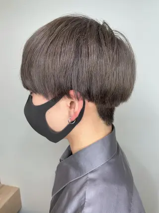 ショート カラー メンズ 佐藤 魁人のヘアスタイル