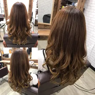 ロング カラー beauty salon Atora所属・大賀 海夕の眉毛・アイブロウイメージ