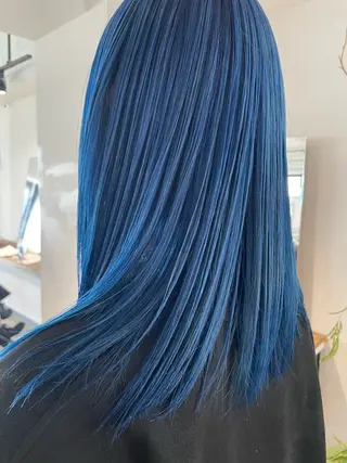 ロング カラー 実力派スタイリストの 完全無料パーマのヘアスタイル